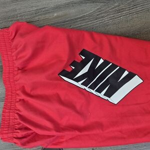Nike Vivid Red Swim Trunks NWT